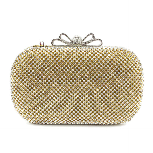 Women's Moon Dinner Fashion Diamond Clutch Mobile Evening Bags