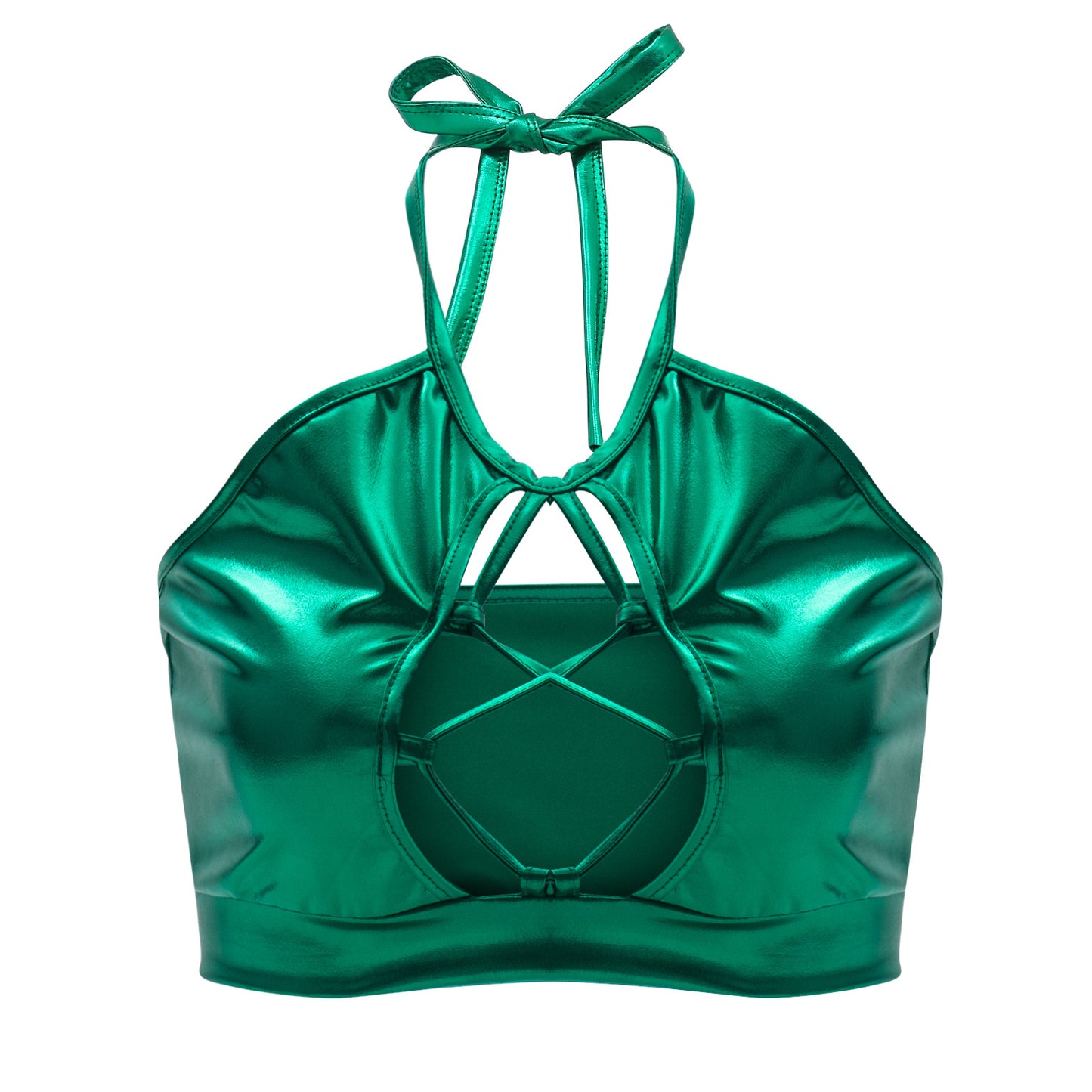 Women's Summer Sexy Slim Fit Halter Spaghetti Straps Tops