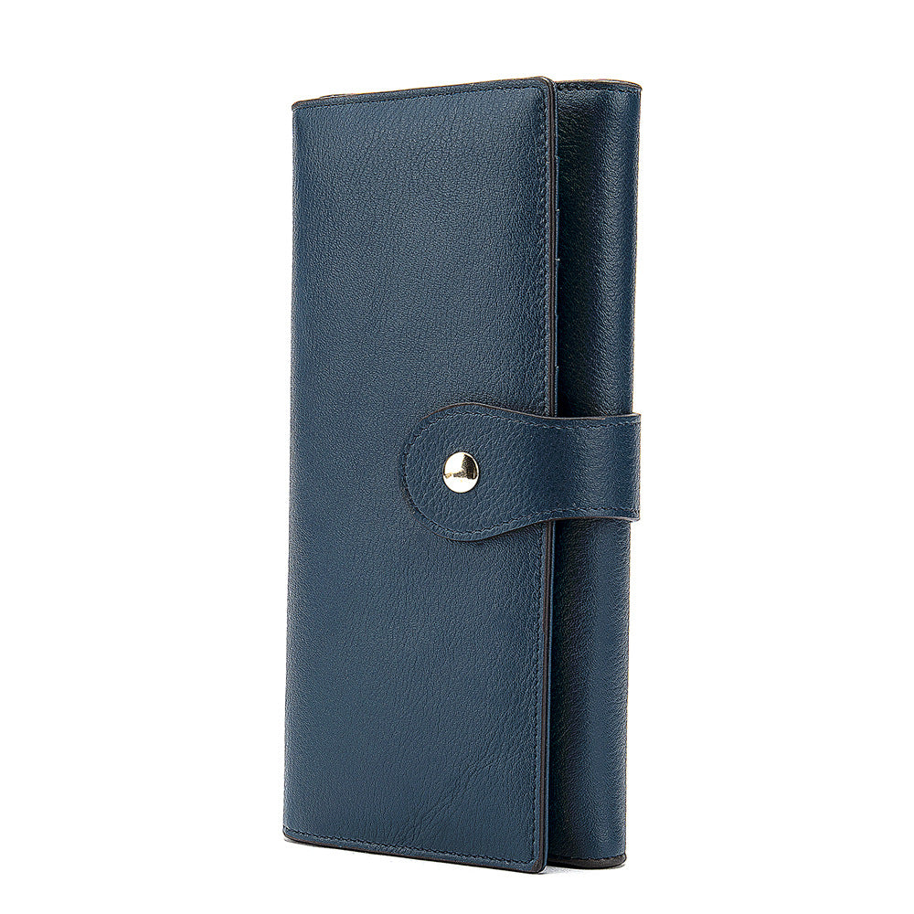 Women's Multifunctional Leather Change Lady's Simple Fashion Ladies Wallets