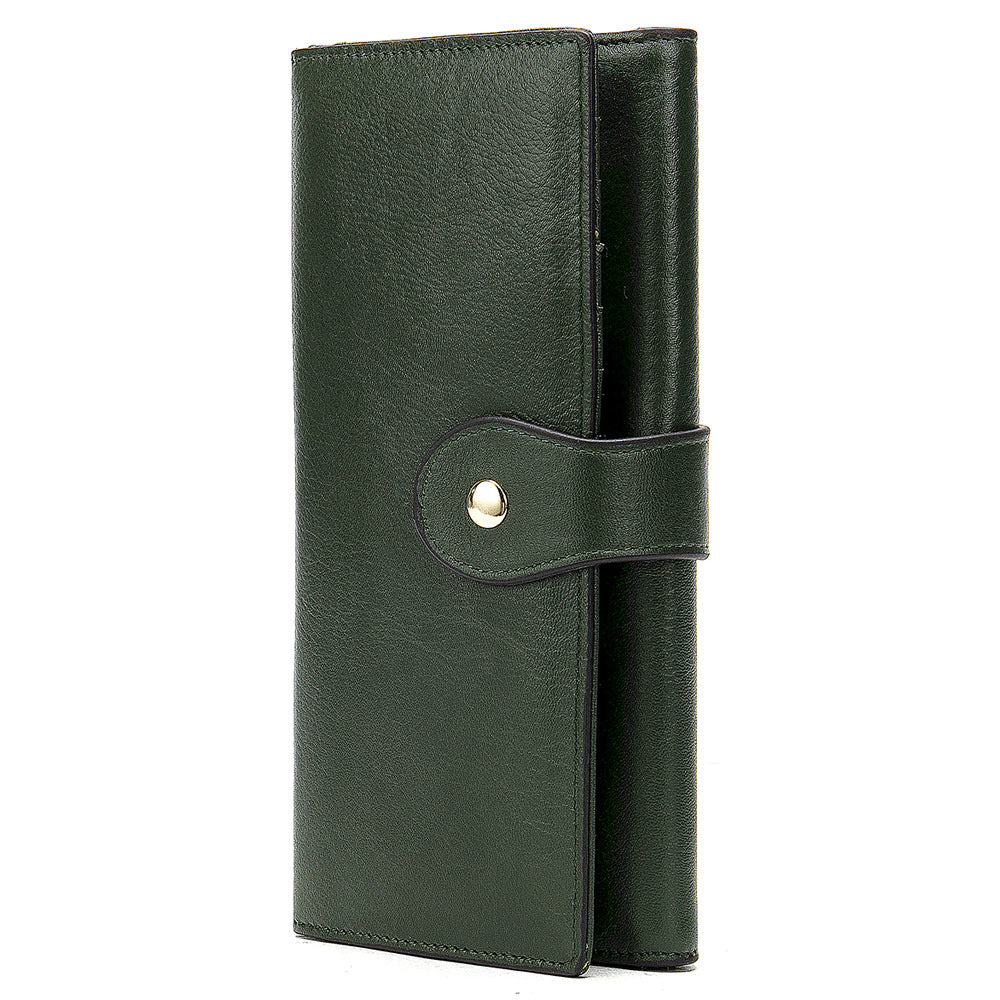 Women's Multifunctional Leather Change Lady's Simple Fashion Ladies Wallets