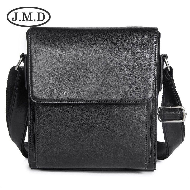 Men's Vintage Genuine Leather Minority Simple Crazy Men's Messenger Bags