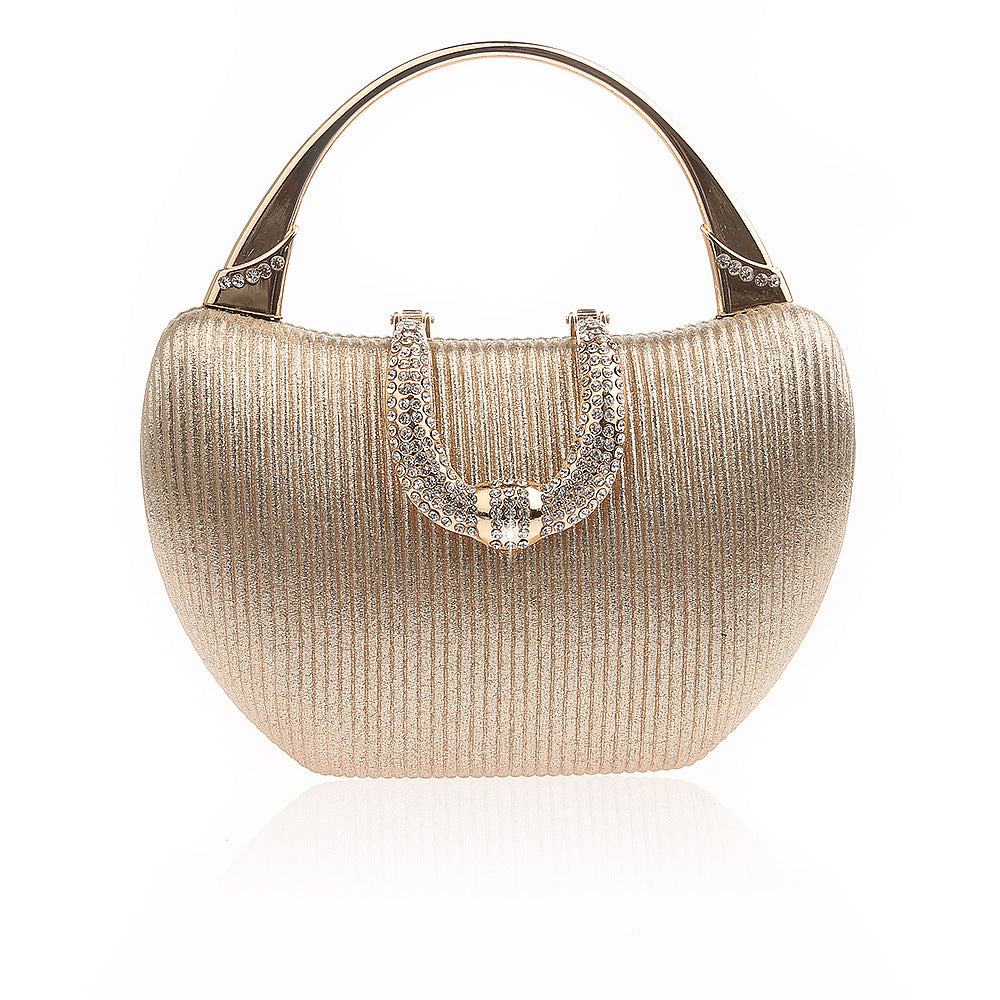 Women's Color Box Sequined Mobile Sweet Fashion Evening Bags