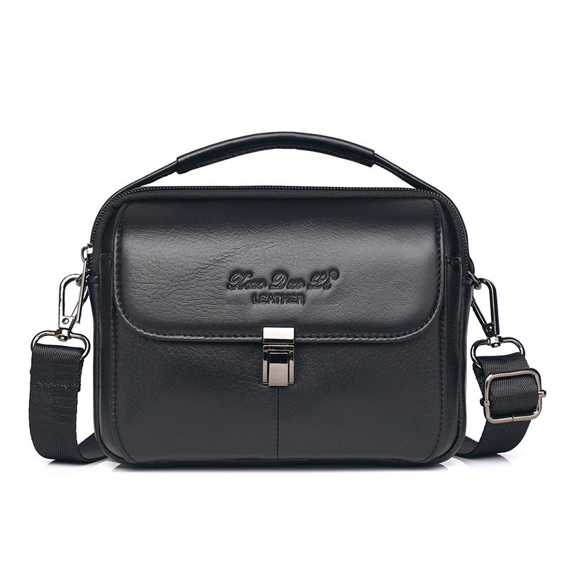 Charming Men's Creative Leather Mini Cowhide Bags