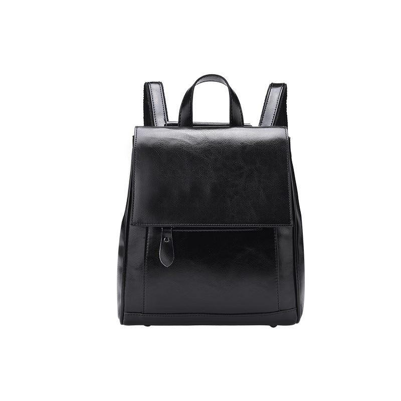 Women's Large Capacity Genuine Leather Retro Fashion Backpacks