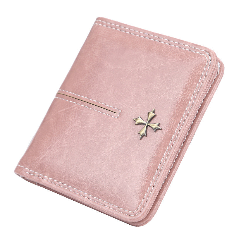 Women's Niche Short High-grade Zipper Fashion Retro Coin Purses