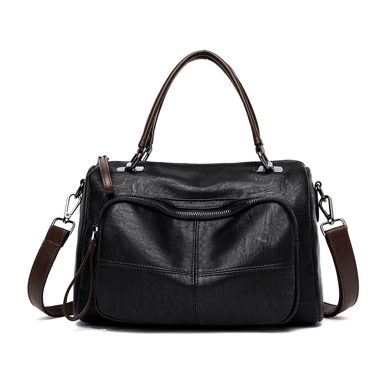 Women's Versatile Charming Fashion Retro Big Shoulder Bags