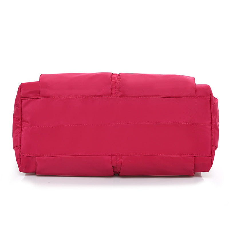 Women's Lightweight Large Nylon Trendy Printing Shoulder Bags