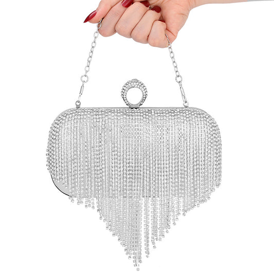 Women's Rhinestone Diamond Banquet Clutch Dress Evening Bags