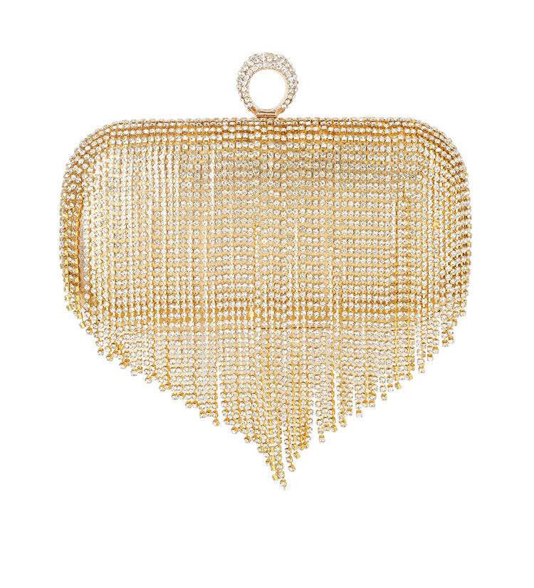 Women's Rhinestone Diamond Banquet Clutch Dress Evening Bags