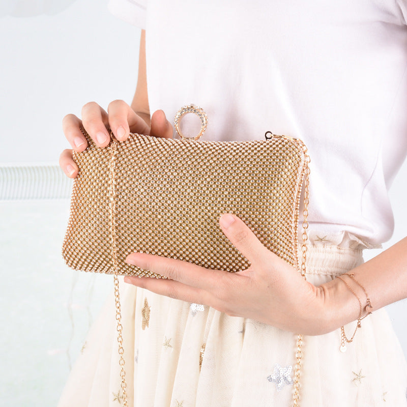 Women's Luxury Plus Diamond Dinner Fashion Lightweight Bridal Evening Bags