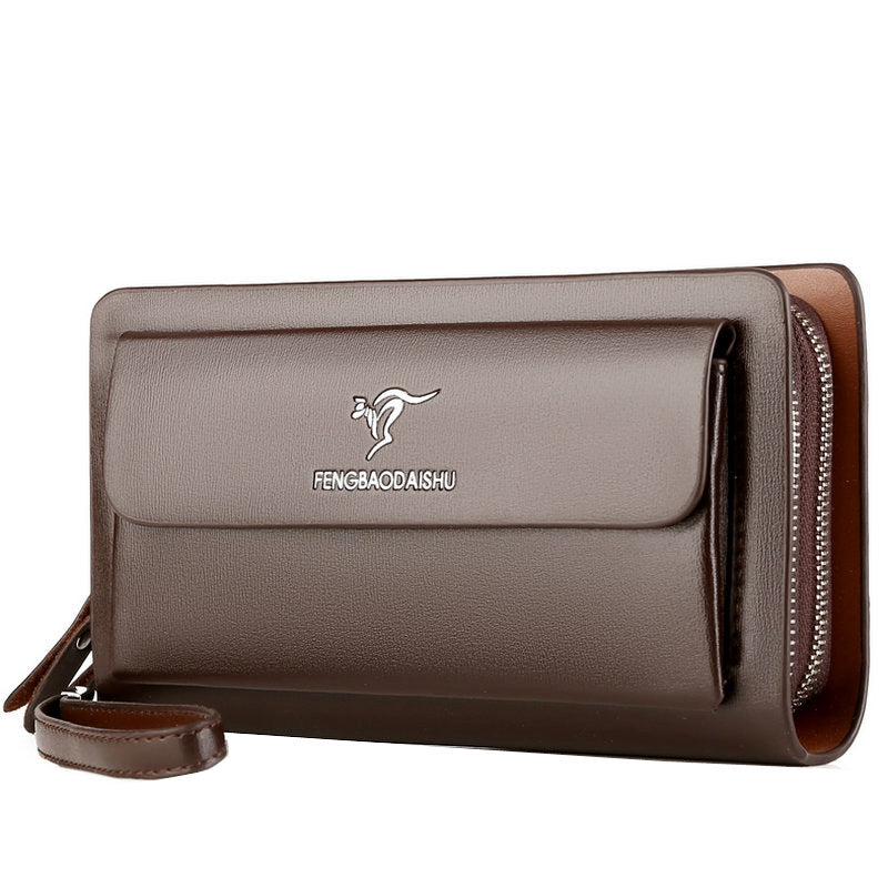 Men's Kangaroo Clutch Fashion Korean Style Men's Handbags
