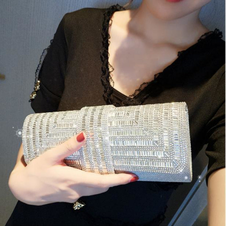 Women's Summer Rhinestone Clutch Party With Diamonds Fashion Envelope Evening Bags