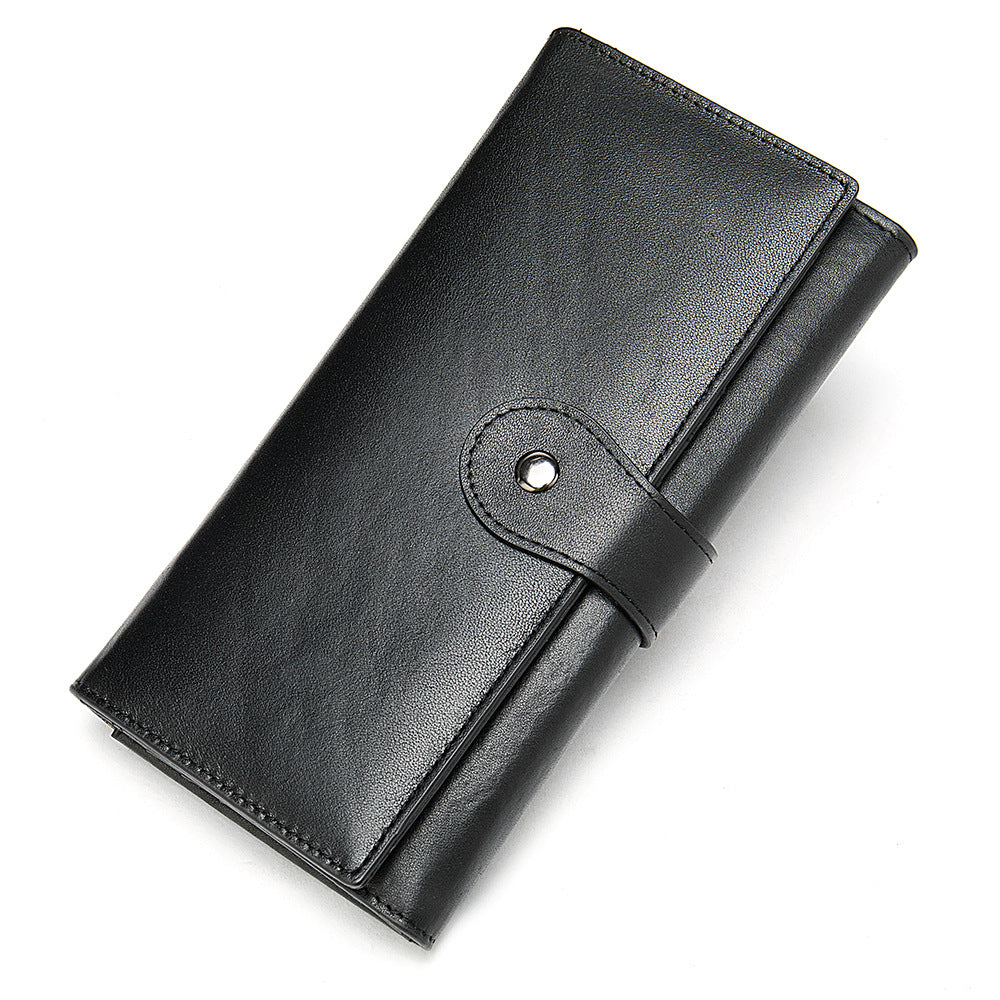 Women's Multifunctional Leather Change Lady's Simple Fashion Ladies Wallets