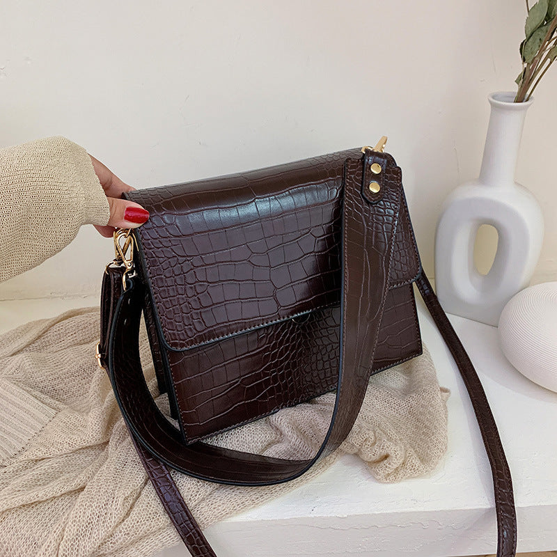 Women's Western Style Textured Stone Pattern Bags