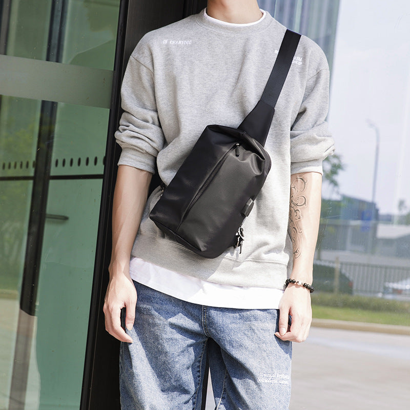 Men's Pretty Simple Fashion Trendy For Men's Chest Bags