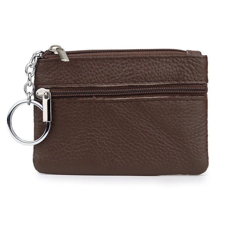 Innovative Leather First Layer Cowhide Bus Coin Purses