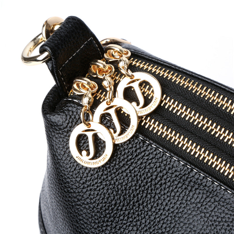 Women's Summer Fashion Simple Soft Leather Portable Crossbody Bags