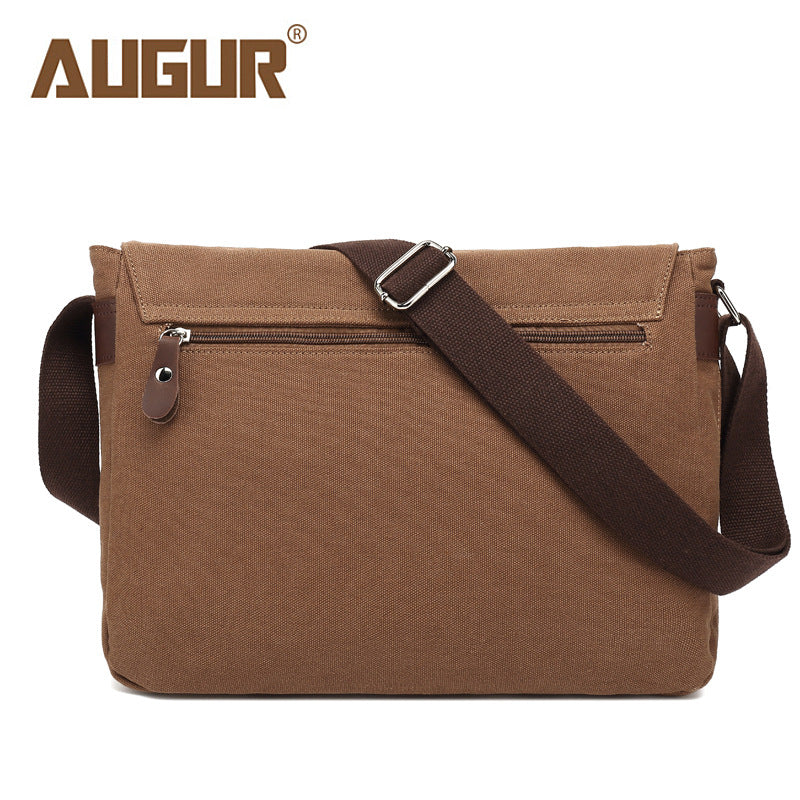 Popular Elegant Men's Canvas Retro Unisex Men's Messenger Bags