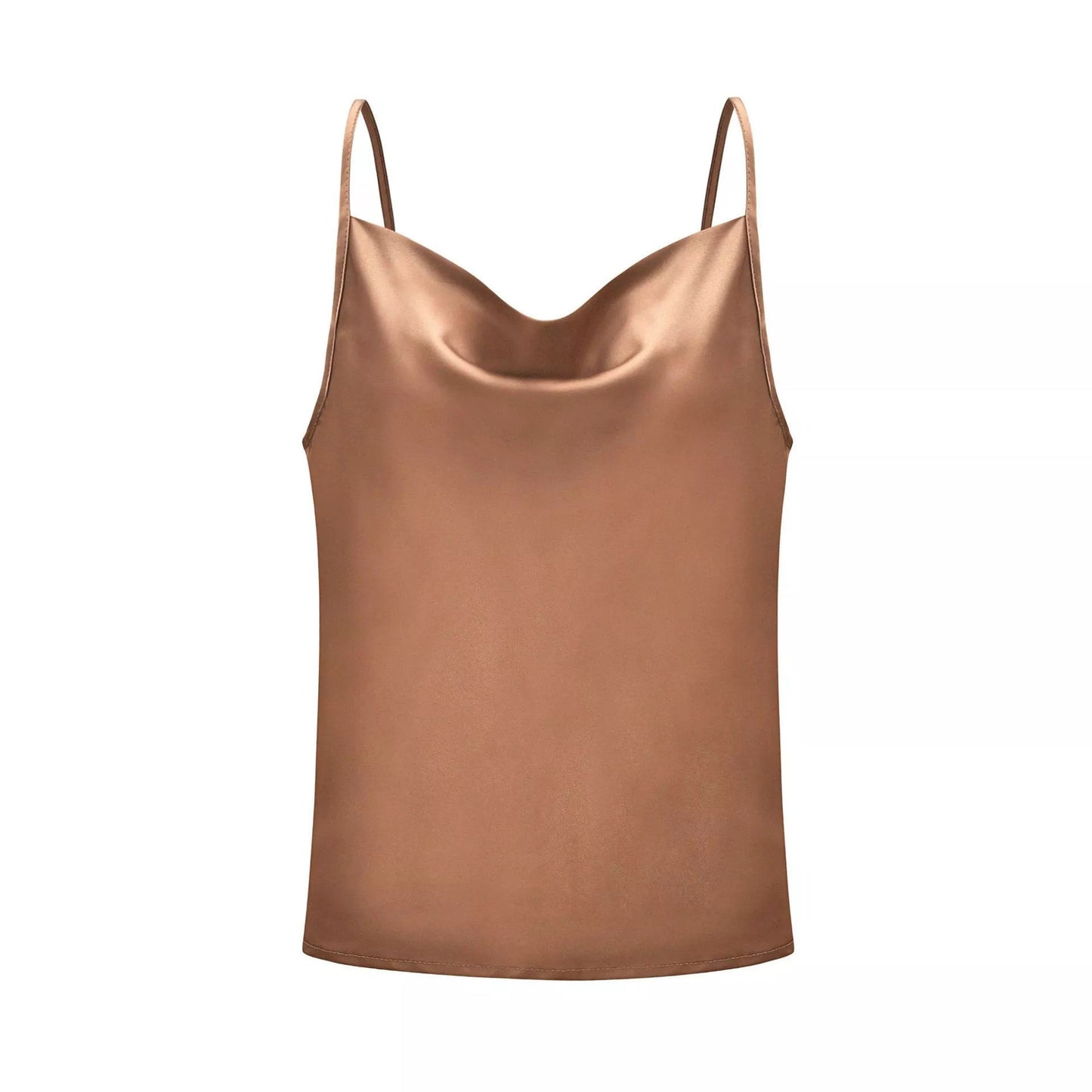 Women's Summer Camisole Bottoming Silk Chiffon Shirt Tops