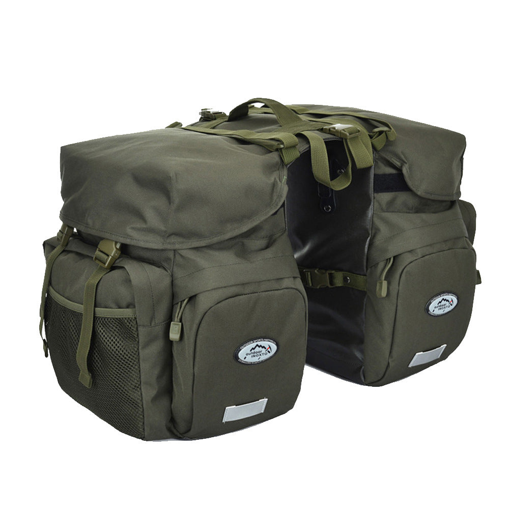 Capacity Waterproof Storage Back Rack Cycling Bike Bags