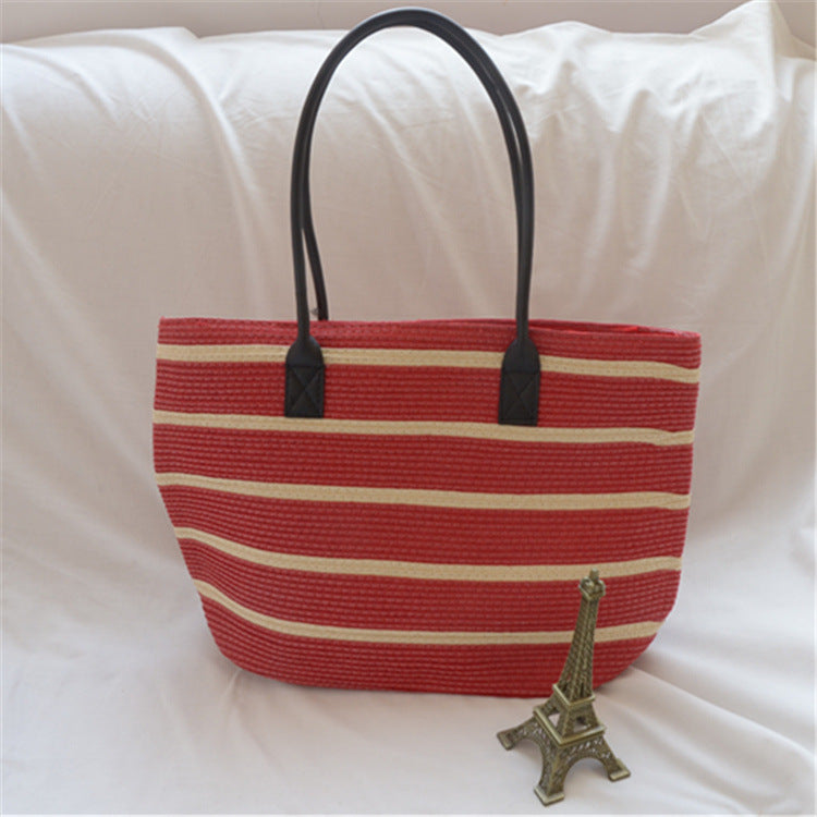 Women's Straw Summer Fashion Simple Holiday Shoulder Bags