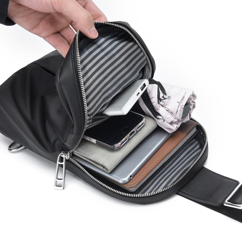 Men's Trendy Oxford Cloth Multifunctional Fashion Men's Chest Bags