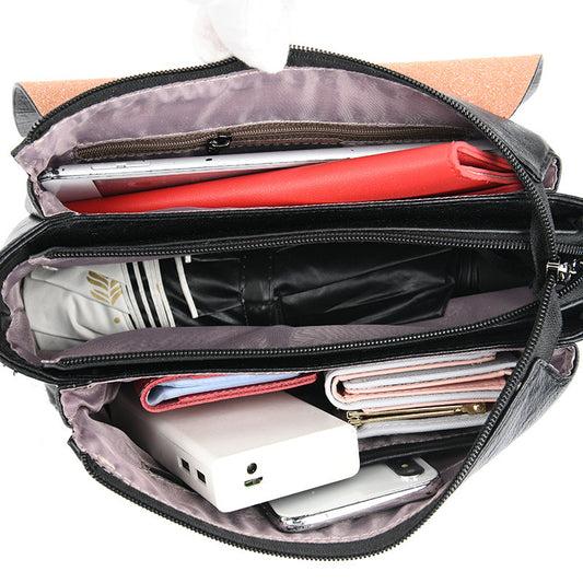 Women's Retro Easy Matching Oblique Fashion Simple Shoulder Bags