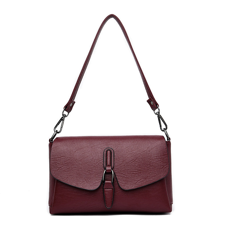 Women's Retro Easy Matching Oblique Fashion Simple Shoulder Bags