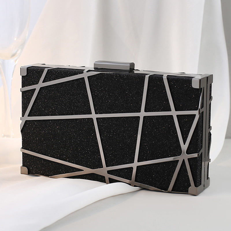Women's Trendy Pretty Metal Dinner Dress Evening Bags