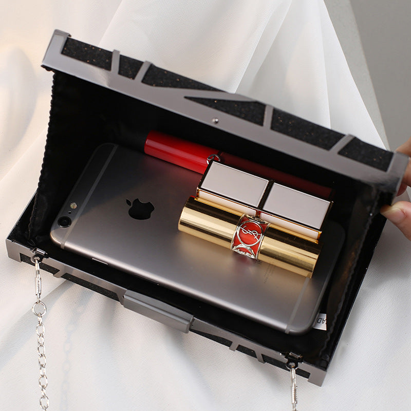 Women's Trendy Pretty Metal Dinner Dress Evening Bags