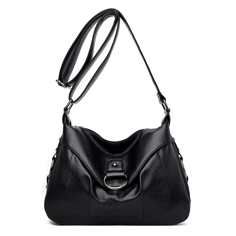 Women's New Mother's Fashion Soft Leather Crossbody Bags