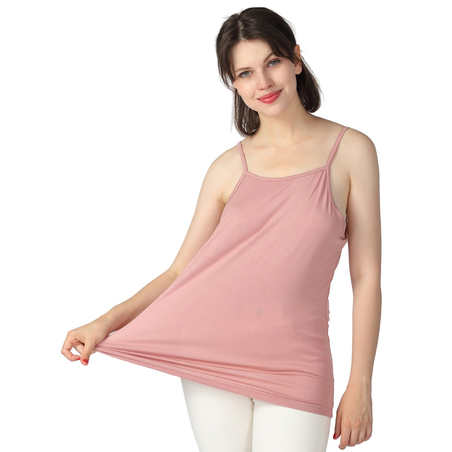 Women's Bamboo Fiber Camisole Front Back With Tops