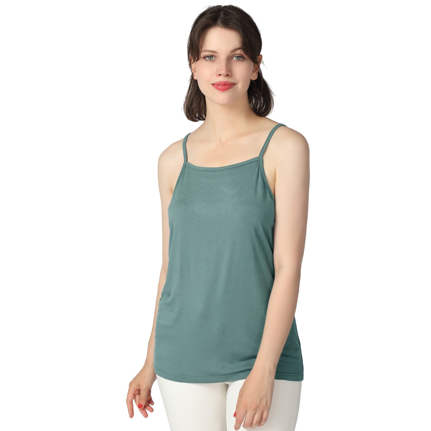 Women's Bamboo Fiber Camisole Front Back With Tops