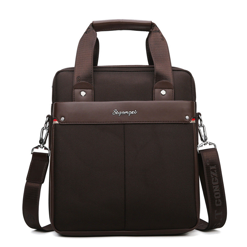 Men's Summer Oxford Cloth Fashion Retro Computer Men's Messenger Bags
