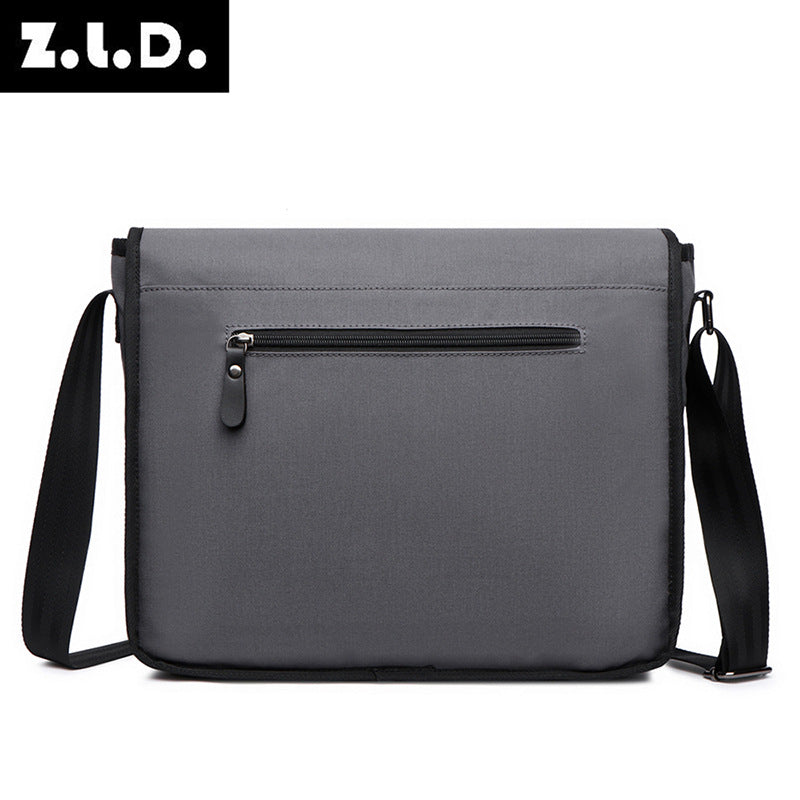 Men's Waterproof Polyester Fabrics Korean Trendy Men's Messenger Bags