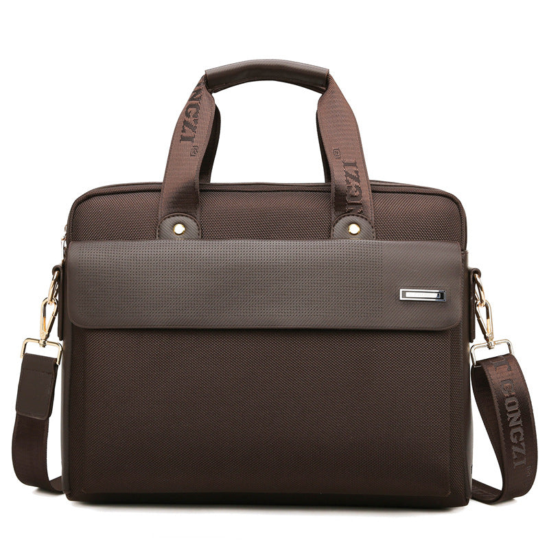 Men's Oxford Cloth Lightweight Horizontal Business Leisure Men's Messenger Bags