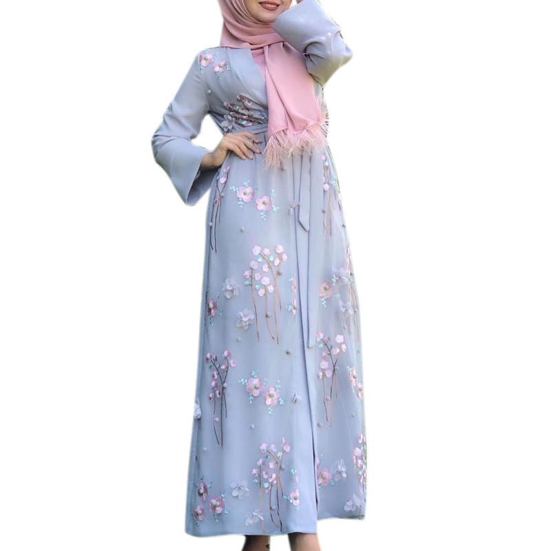 Women's Fashion Wear Three-dimensional Embroidered Temperament Elegant Clothing