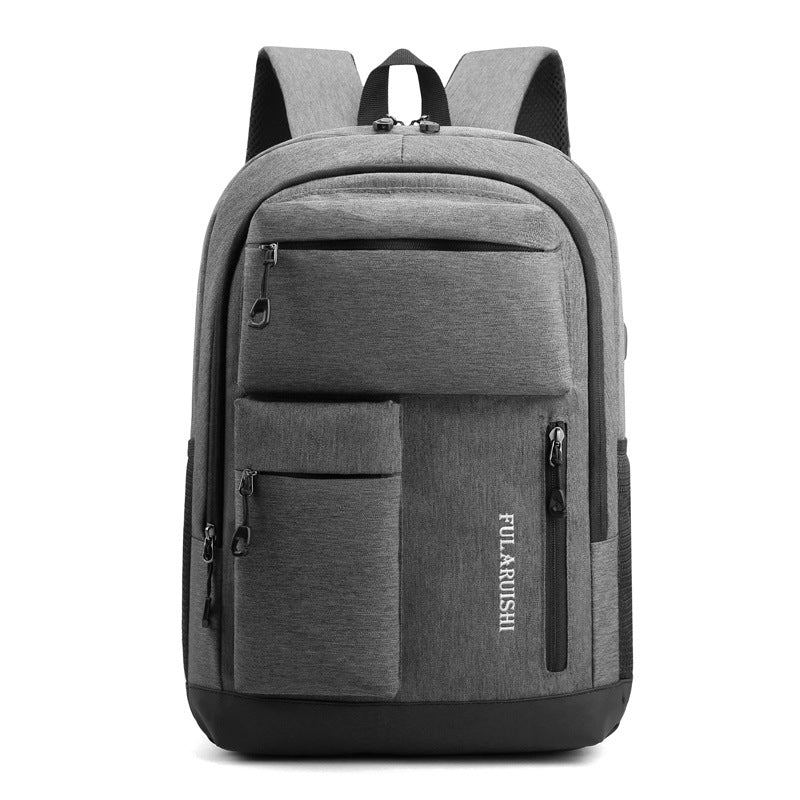 Men's Fashion Simple Large Capacity Computer High Backpacks