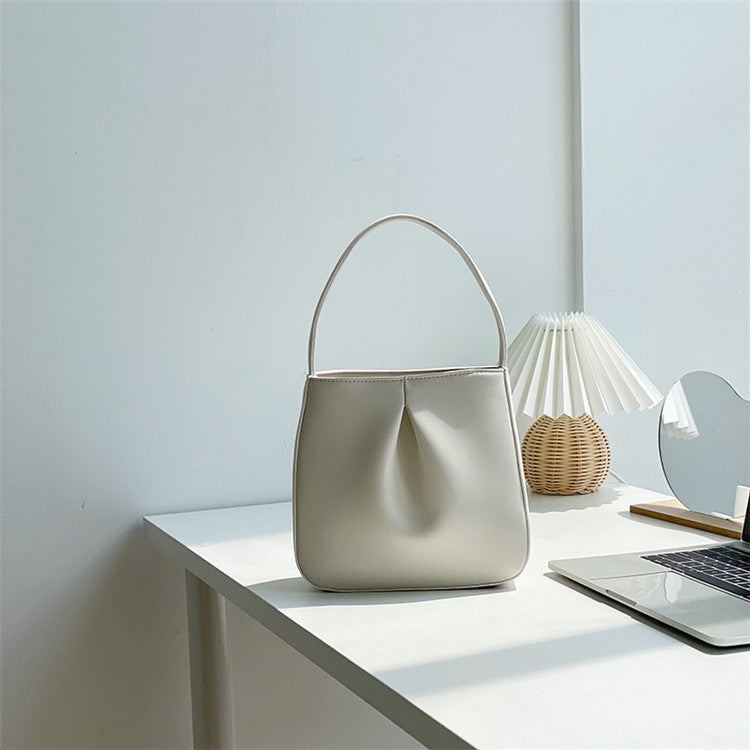 Women's Style High Sense Fashion Pleated Hand Handbags
