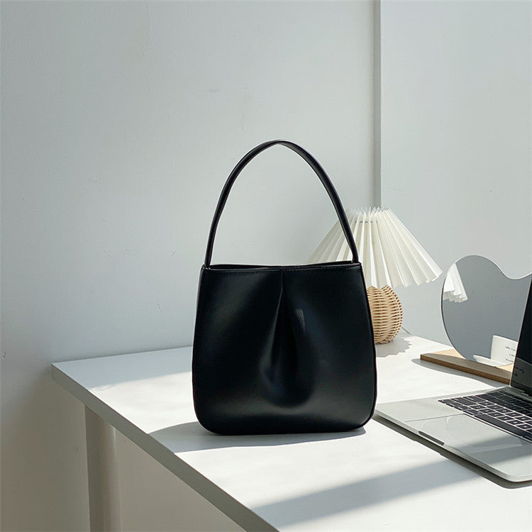 Women's Style High Sense Fashion Pleated Hand Handbags