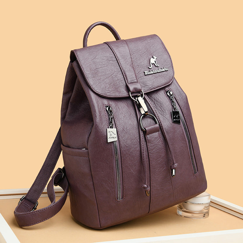Women's Unique Kangaroo Large Capacity Leisure Backpacks