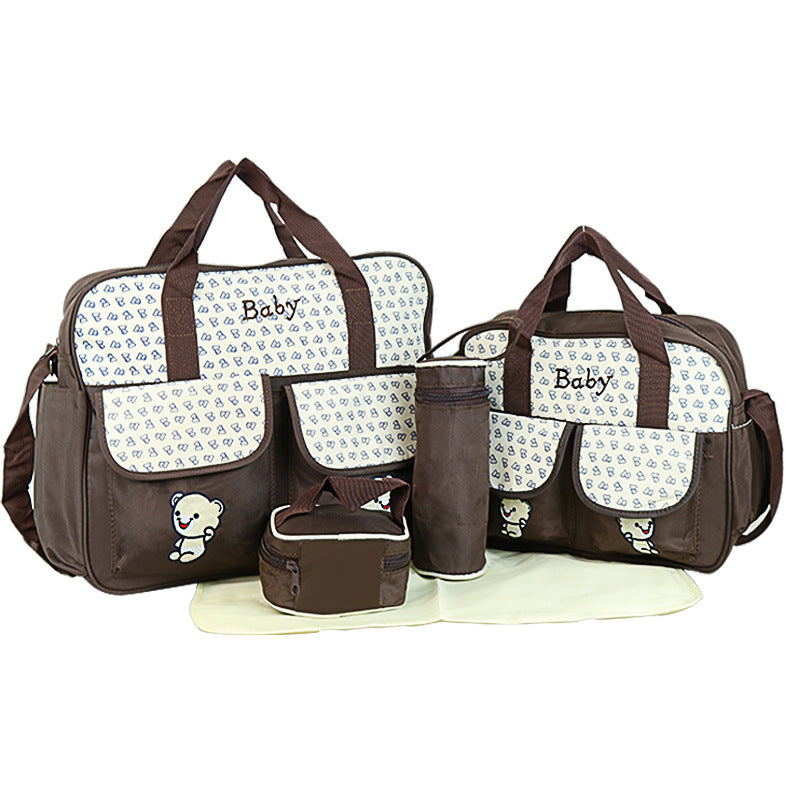 Mummy Large Capacity Faille Fabric Cute Bags