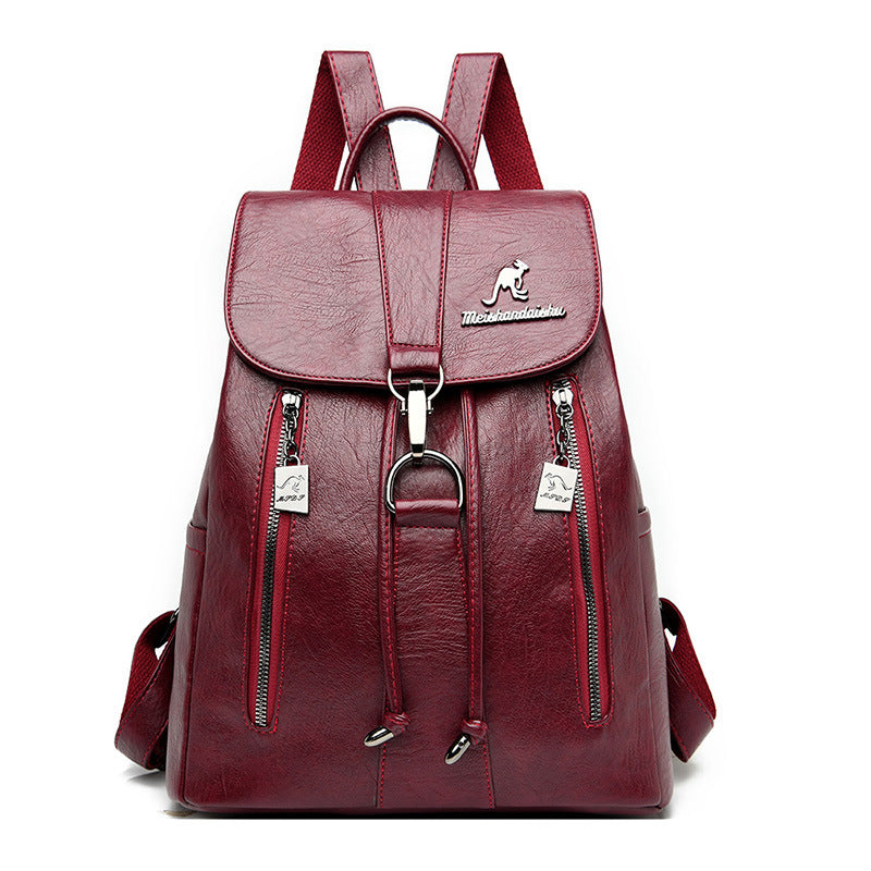 Women's Unique Kangaroo Large Capacity Leisure Backpacks