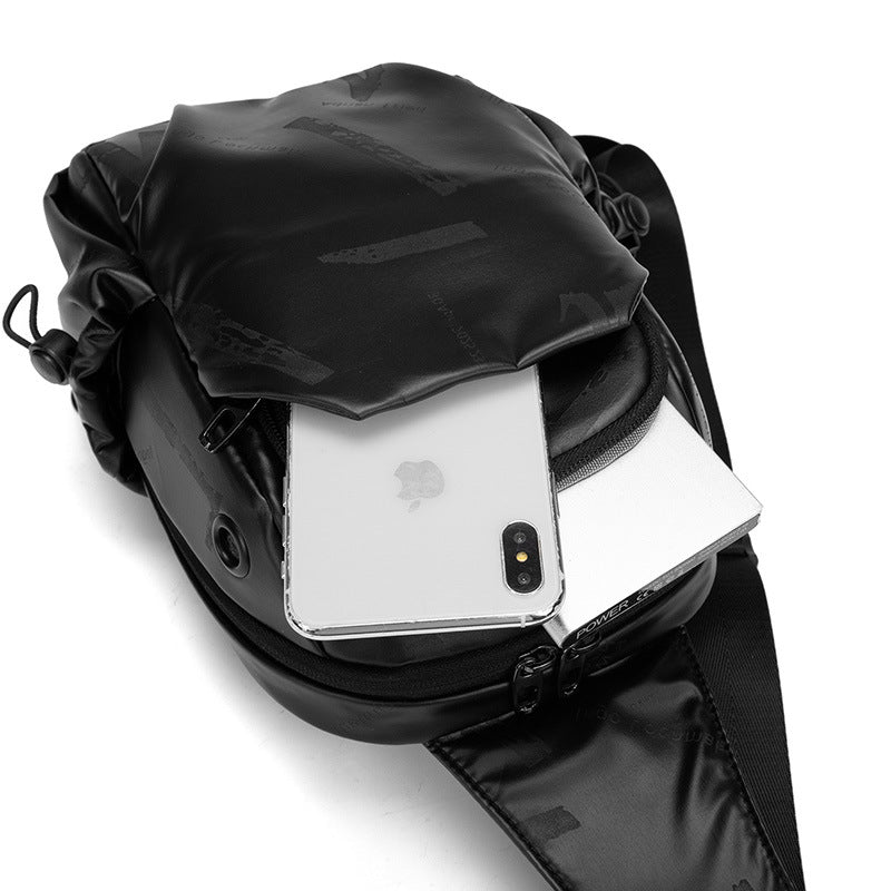 Men's Trendy Oxford Cloth Leisure Mobile Men's Chest Bags