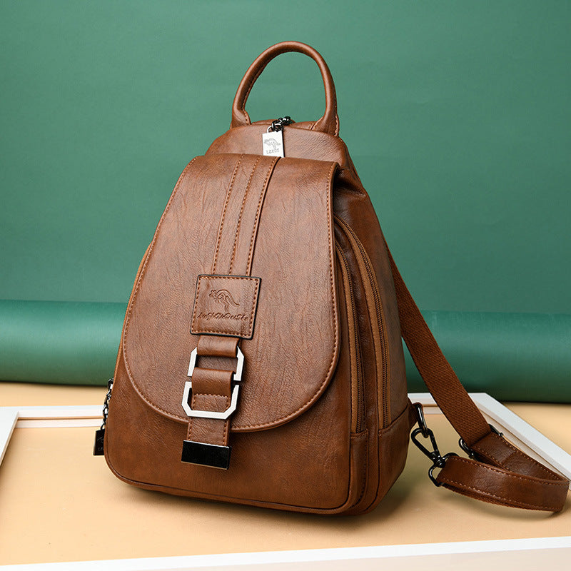 Women's Slouchy Creative Elegant Trendy Fashion Backpacks
