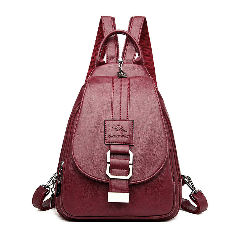 Women's Slouchy Creative Elegant Trendy Fashion Backpacks