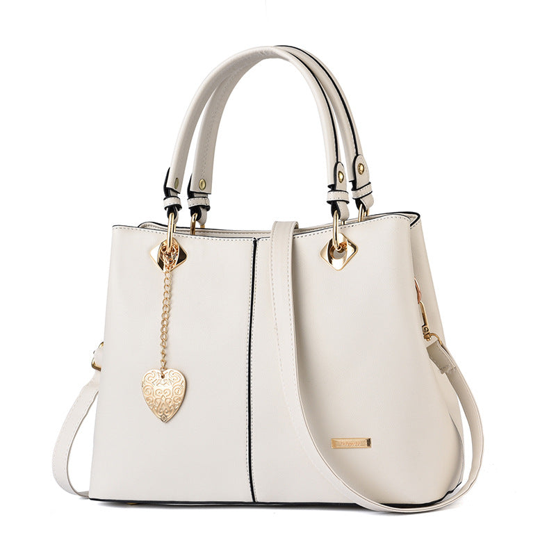 Women's Spring Fashionable Texture Large Capacity Handbags