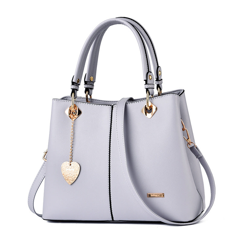 Women's Spring Fashionable Texture Large Capacity Handbags