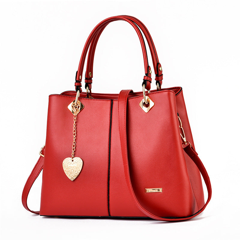 Women's Spring Fashionable Texture Large Capacity Handbags