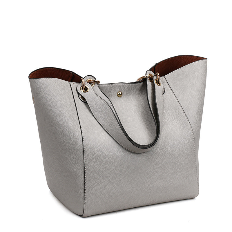 Women's Retro Simple Portable Large Capacity Combination Shoulder Bags